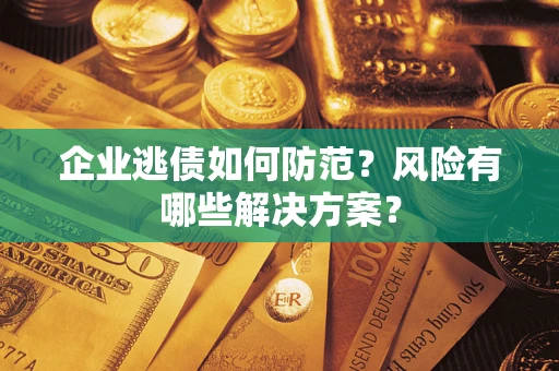 武汉企业逃债如何防范？风险有哪些解决方案？