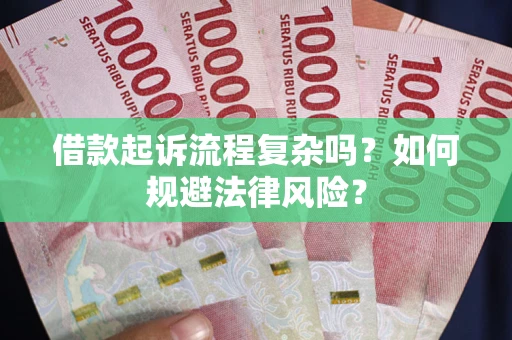 武汉借款起诉流程复杂吗？如何规避法律风险？