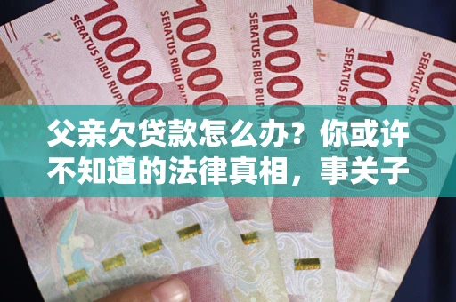 武汉父亲欠贷款怎么办？你或许不知道的法律真相，事关子女未来