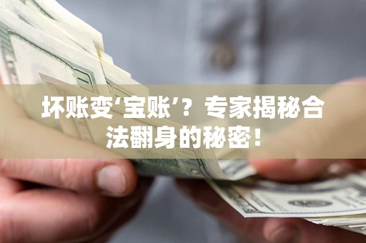 武汉坏账变‘宝账’？专家揭秘合法翻身的秘密！