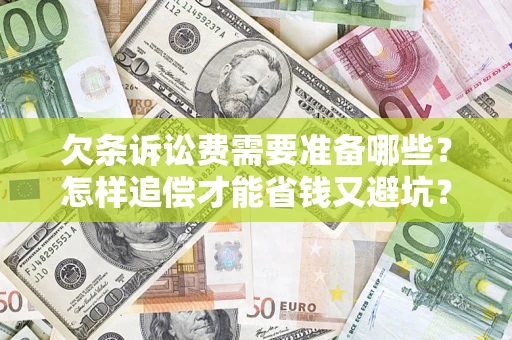 武汉欠条诉讼费需要准备哪些？怎样追偿才能省钱又避坑？