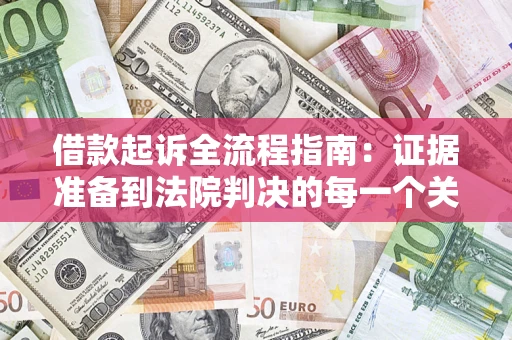武汉借款起诉全流程指南：证据准备到法院判决的每一个关键步骤