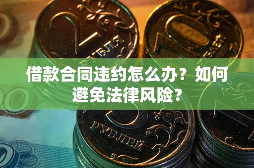 武汉借款合同违约怎么办？如何避免法律风险？