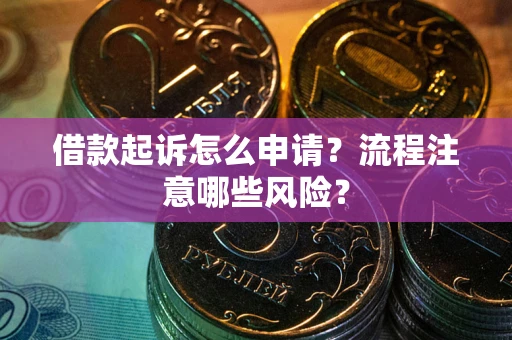 武汉借款起诉怎么申请？流程注意哪些风险？